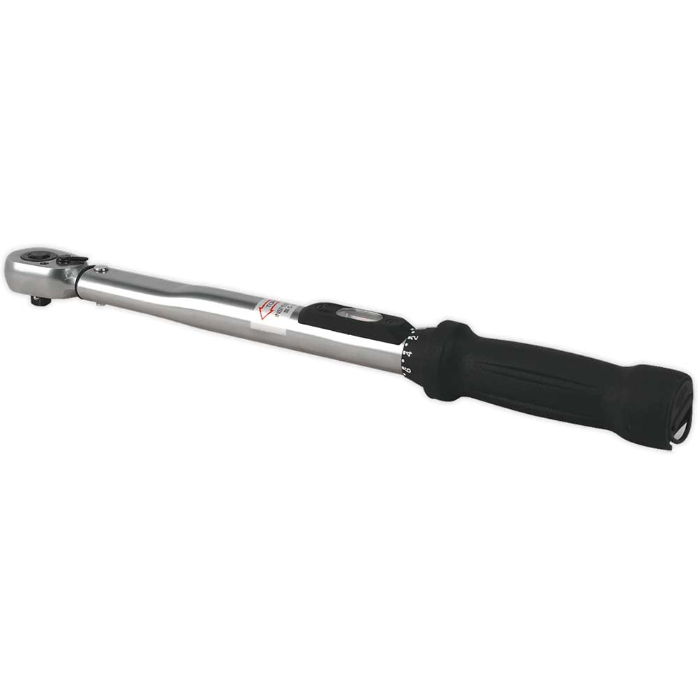 Sealey 3/8" Drive Locking Micrometer Style Torque Wrench 3/8" 10Nm - 110Nm