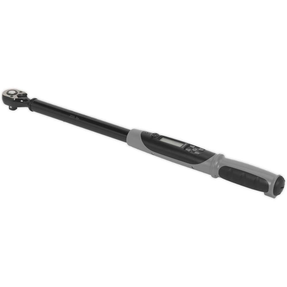 Sealey STW306B 1/2" Drive Digital Angle Torque Wrench Digital 1/2" 20Nm - 200Nm