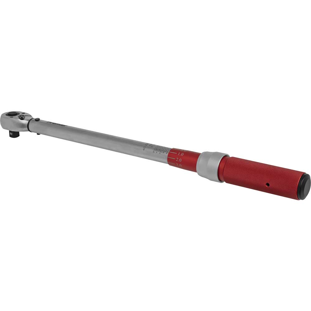 Sealey STW904 1/2" Drive Calibrated Micrometer Torque Wrench 1/2" 40Nm - 220Nm