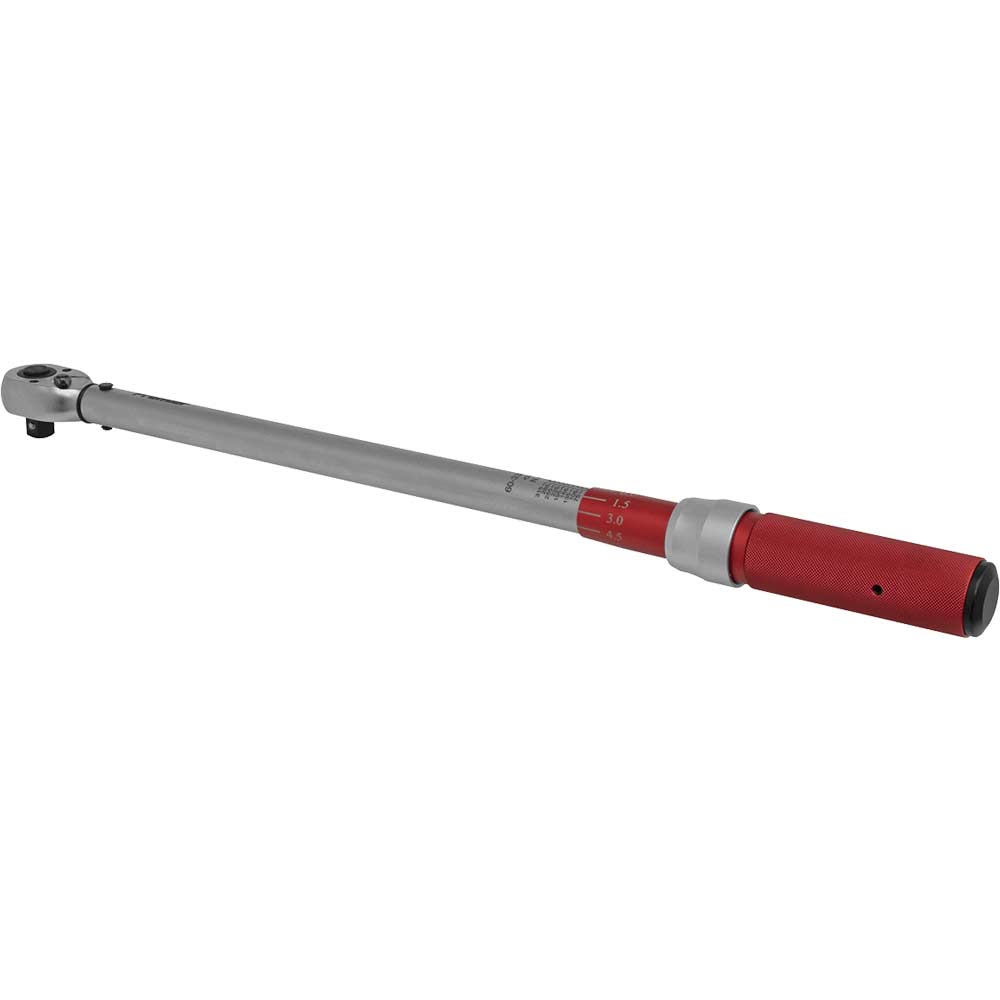 Sealey STW905 1/2" Drive Calibrated Micrometer Torque Wrench 1/2" 60Nm - 330Nm