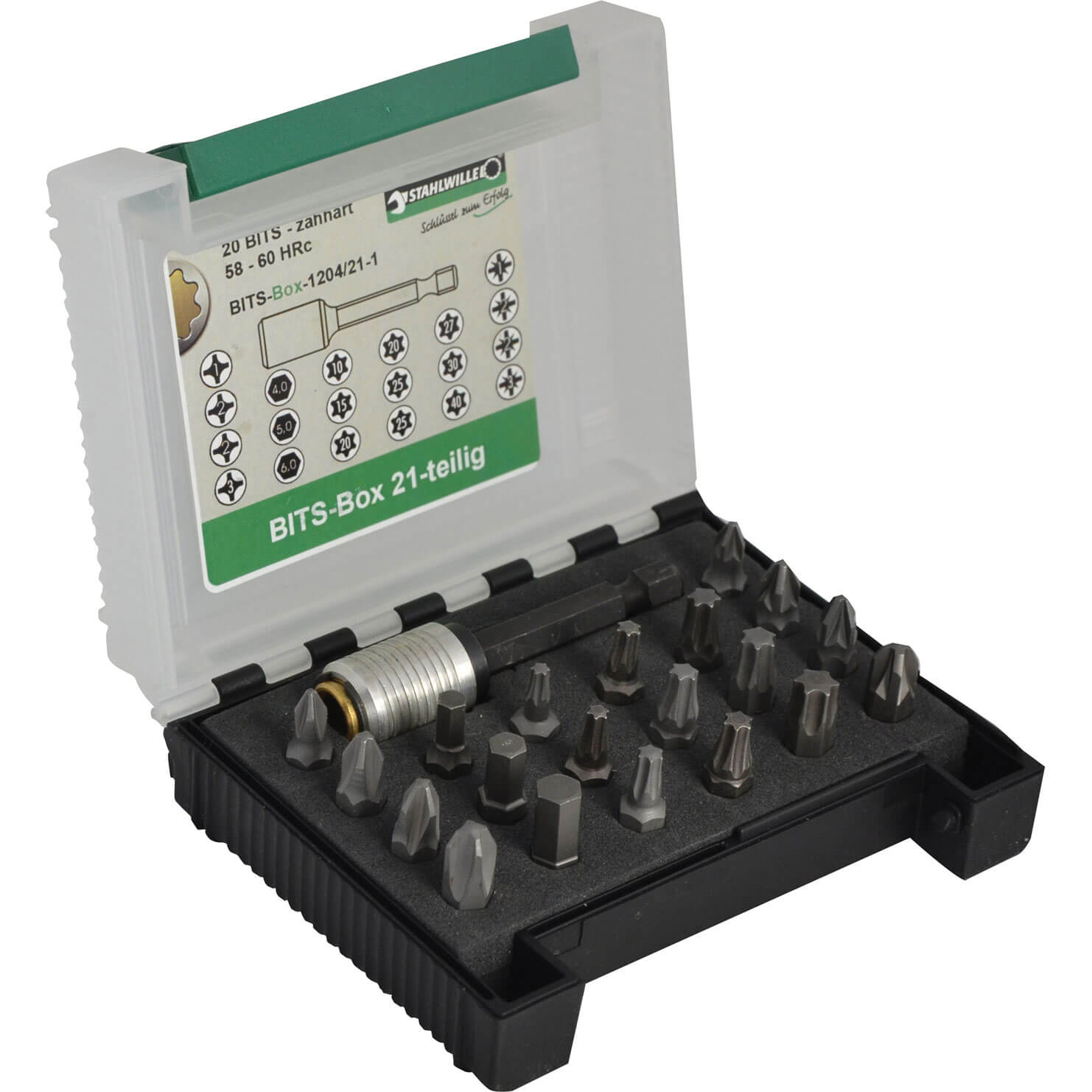 Image of Stahlwille 21 Piece Screwdriver Bit Box
