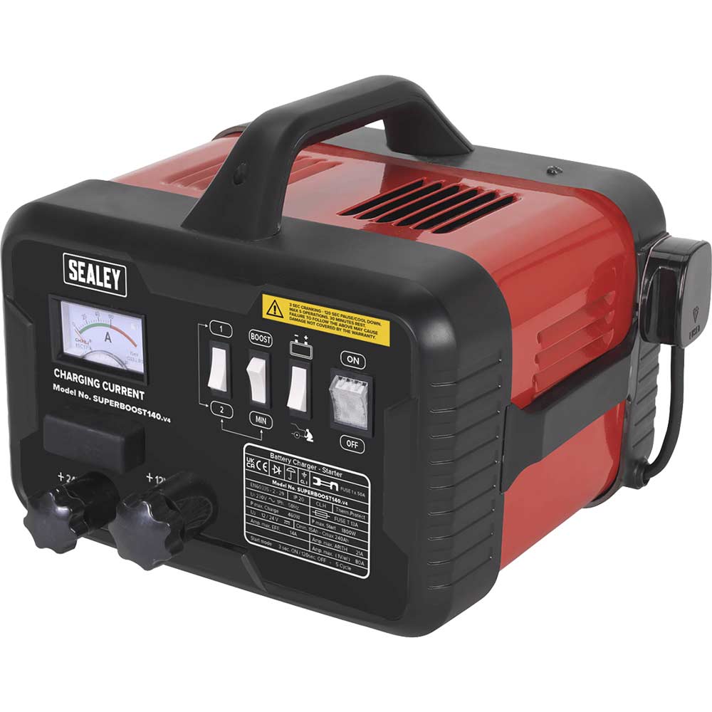 Sealey SUPERBOOST Starter Charger 140A