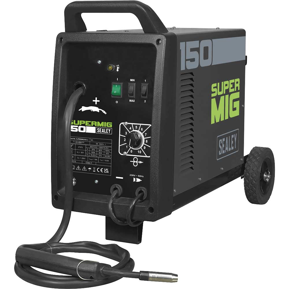Image of Sealey SUPERMIG150 150Amp Professional MIG Welder 240v