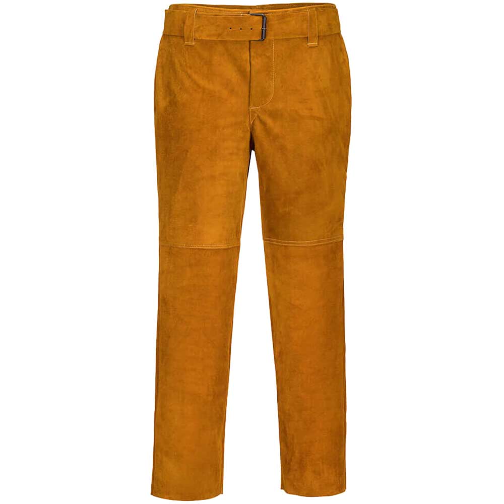 Portwest Leather Welding Trousers Tan M 31