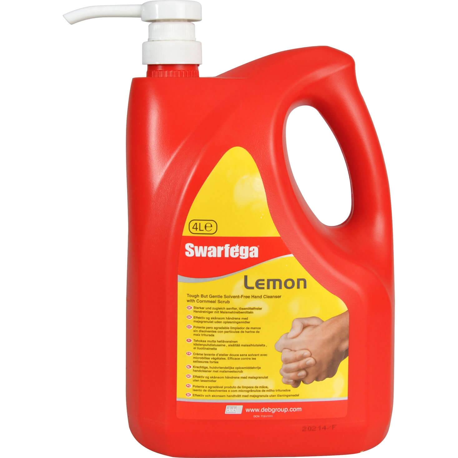 Image of Swarfega Lemon Hand Cleaner 4l