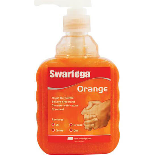 Image of Swarfega Orange Heavy Duty Hand Cleaner 450ml