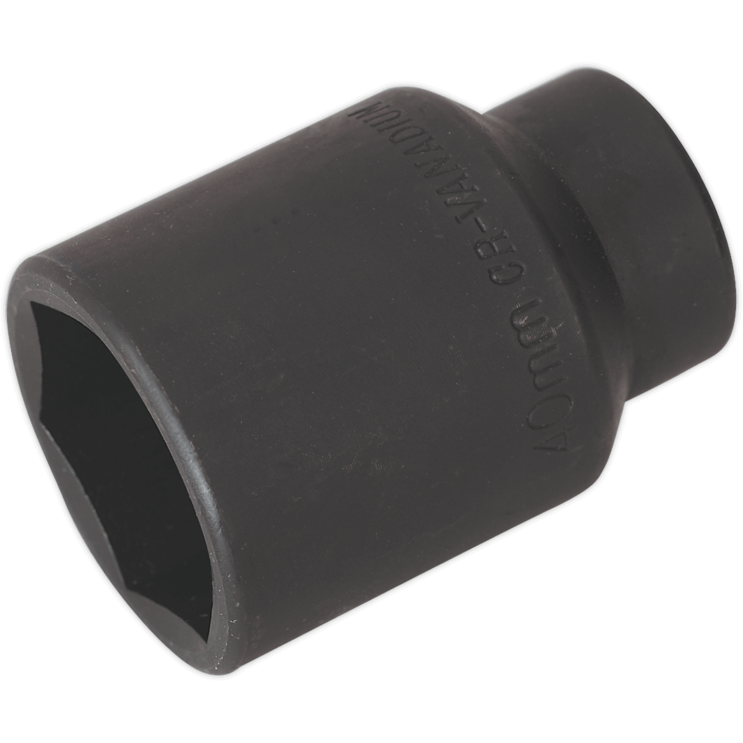 Image of Sealey Specialised 1/2" Drive Hexagon Impact Socket Metric 1/2" 40mm