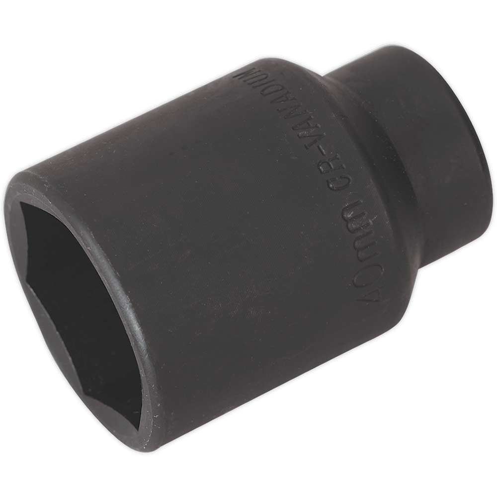 Sealey Specialised 1/2" Drive Hexagon Impact Socket Metric 1/2" 40mm