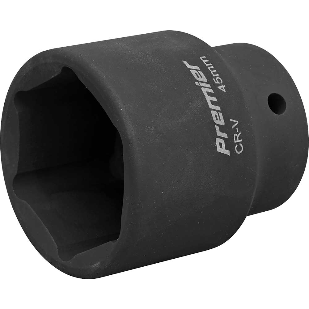 Image of Sealey Specialised 3/4" Drive Hexagon Impact Socket Metric 3/4" 45mm