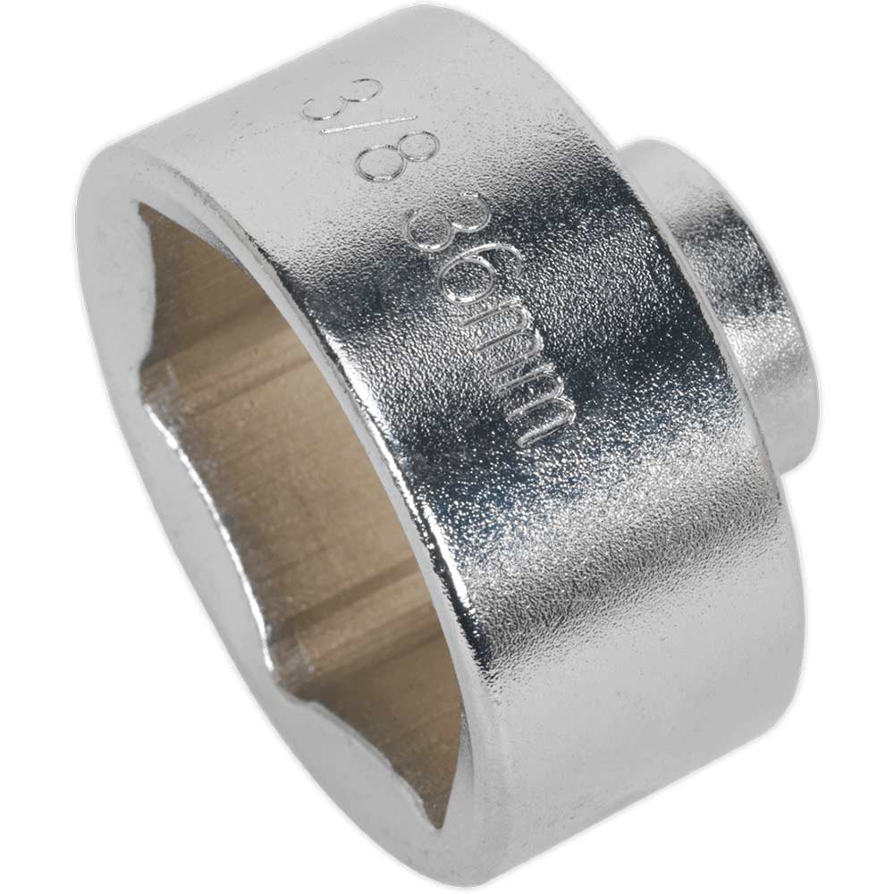 Sealey 3/8" Drive Low Profile Oil Filter Socket Metric 3/8" 36mm