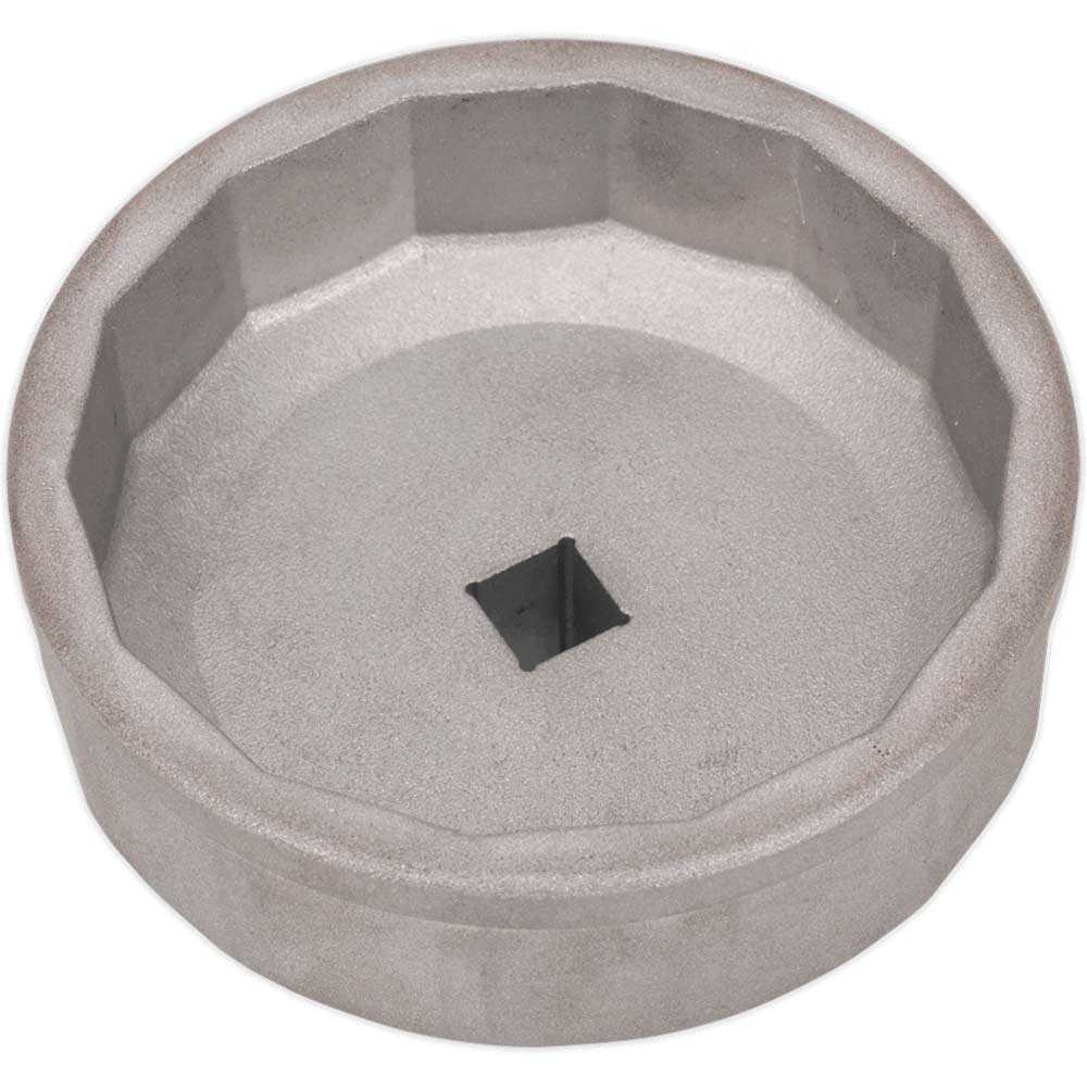 Sealey 3/8" Drive 14 Flute Oil Filter Cap Wrench Socket 3/8" 74mm