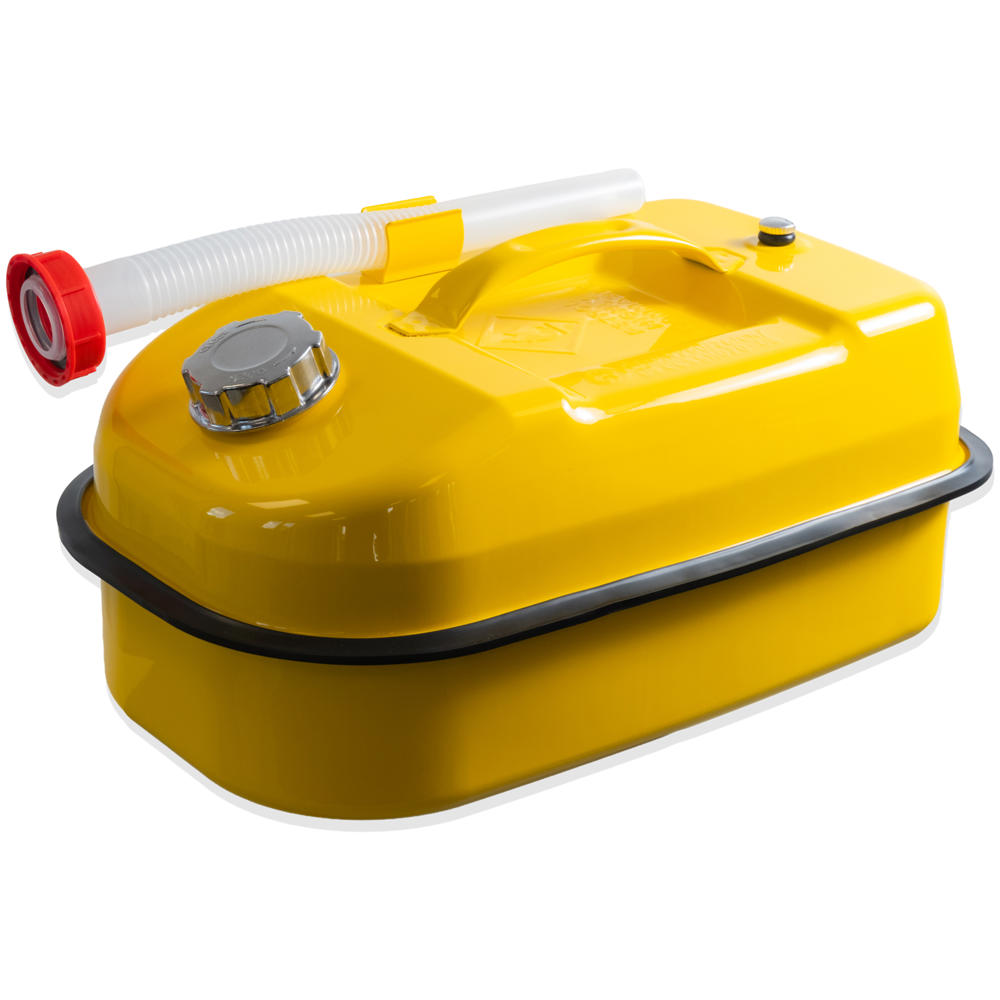 Sirius Hippo Explosion Safe Metal Jerry Can 10l Yellow