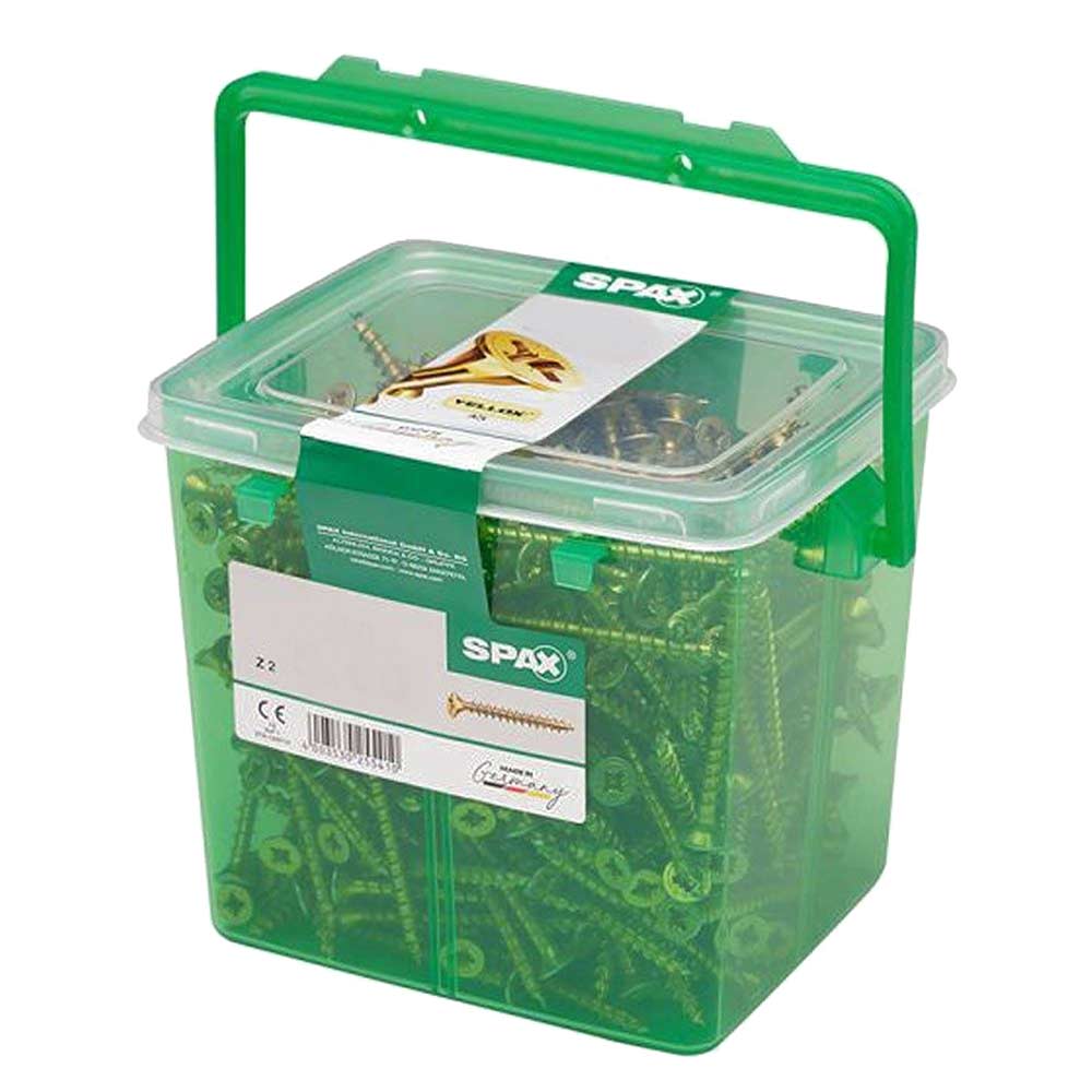 Spax S Self Countersinking Pozi Wood Screws Handy Tub 5mm 70mm Pack of 250