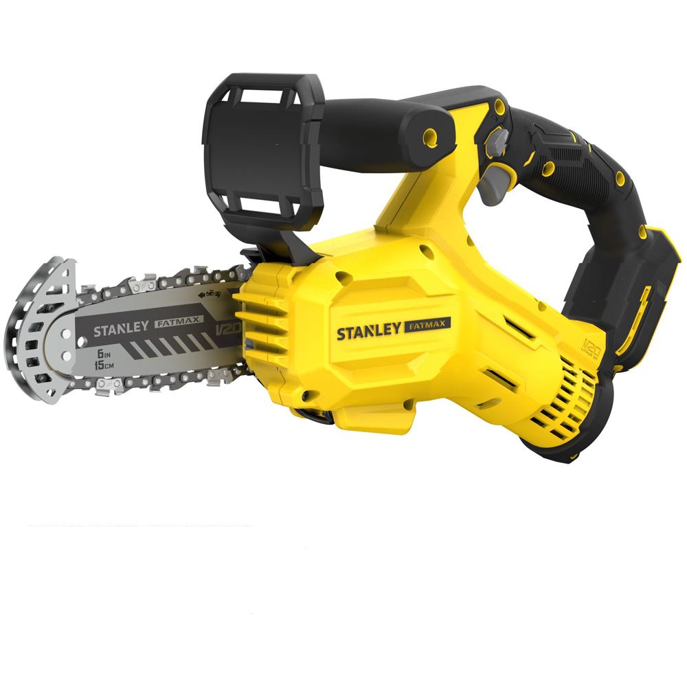 Stanley Fatmax V20 SFMCPS415 18v Cordless Mini Pruning Chainsaw 150mm 1 x 2ah Li-ion Battery Charger