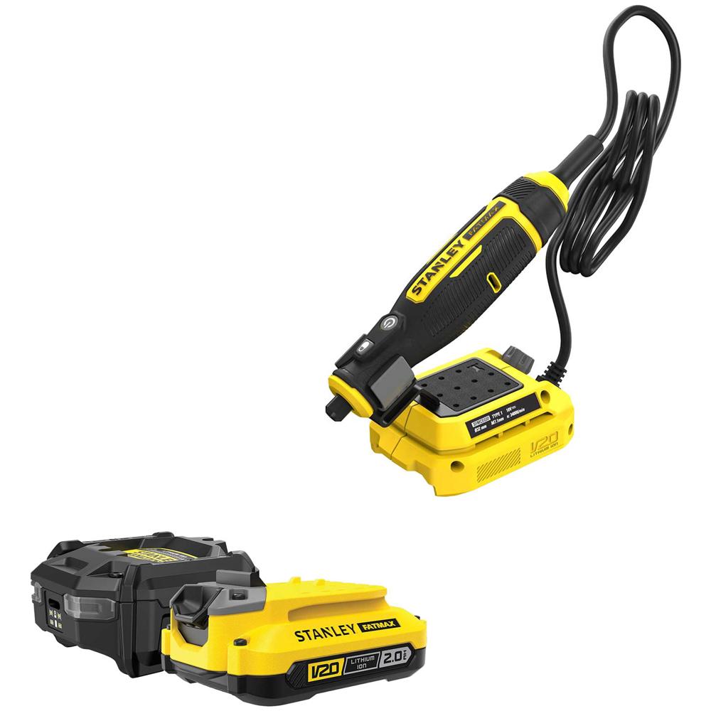 Stanley Fatmax V20 Sfmce030 18v Cordless Rotary Multi Tool 1 X 2ah Li-ion Charger No Case