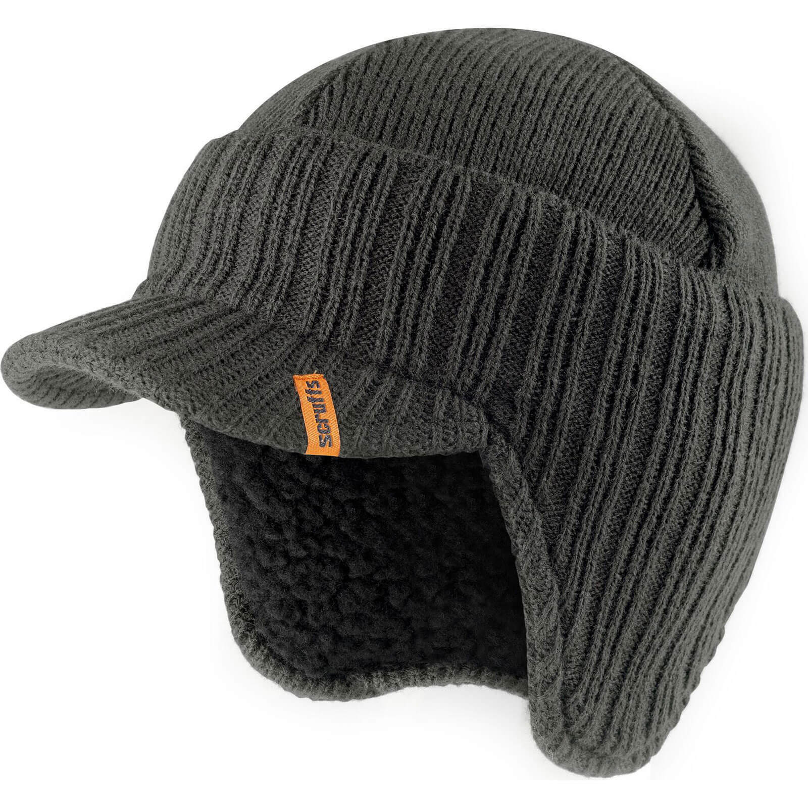 Image of Scruffs Peaked Beanie Hat Graphite One Size