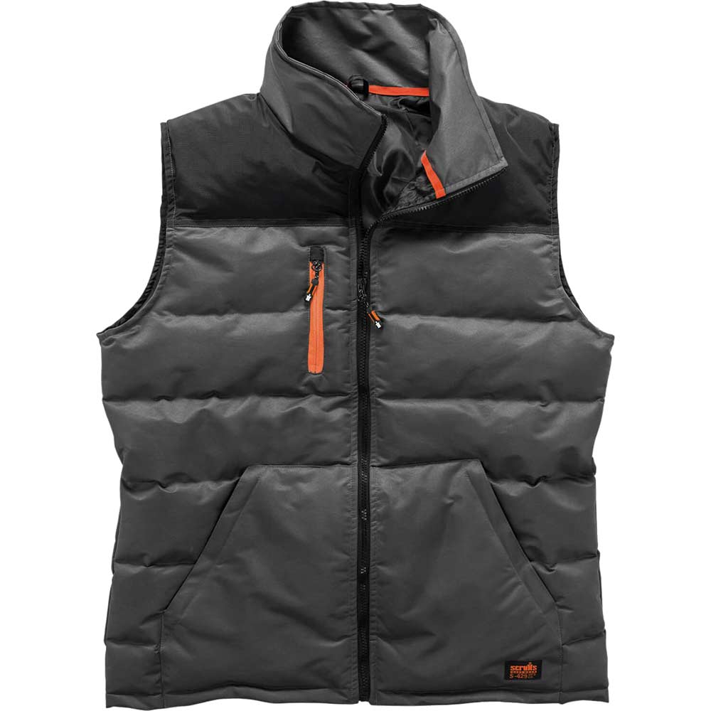 Scruffs Worker Bodywarmer Black / Charcoal L