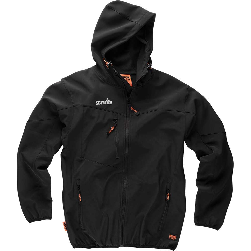 Scruffs Worker Softshell Jacket Black S