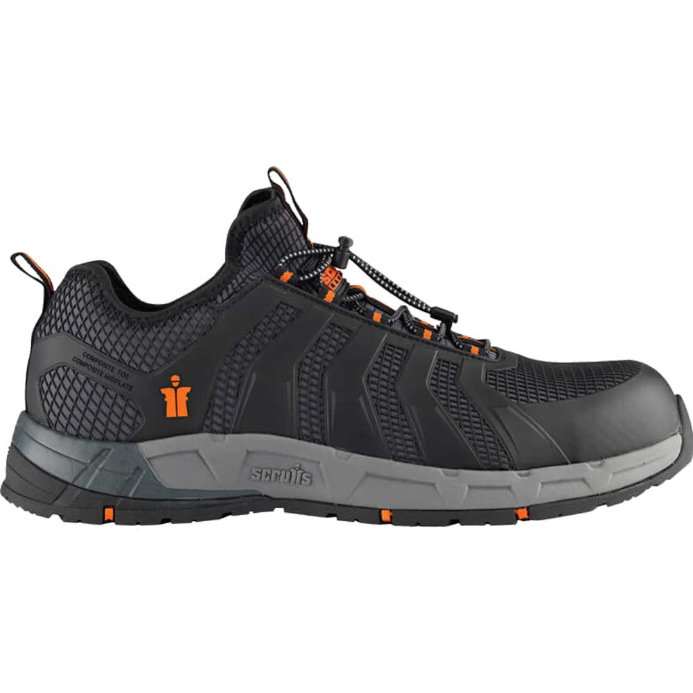 Scruffs Argon Safety Trainers Black Size 11