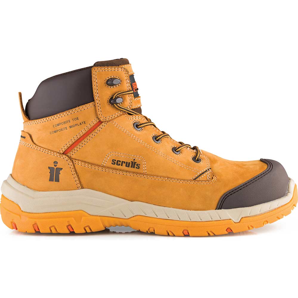 Scruffs Solleret Safety Boots Tan Size 11