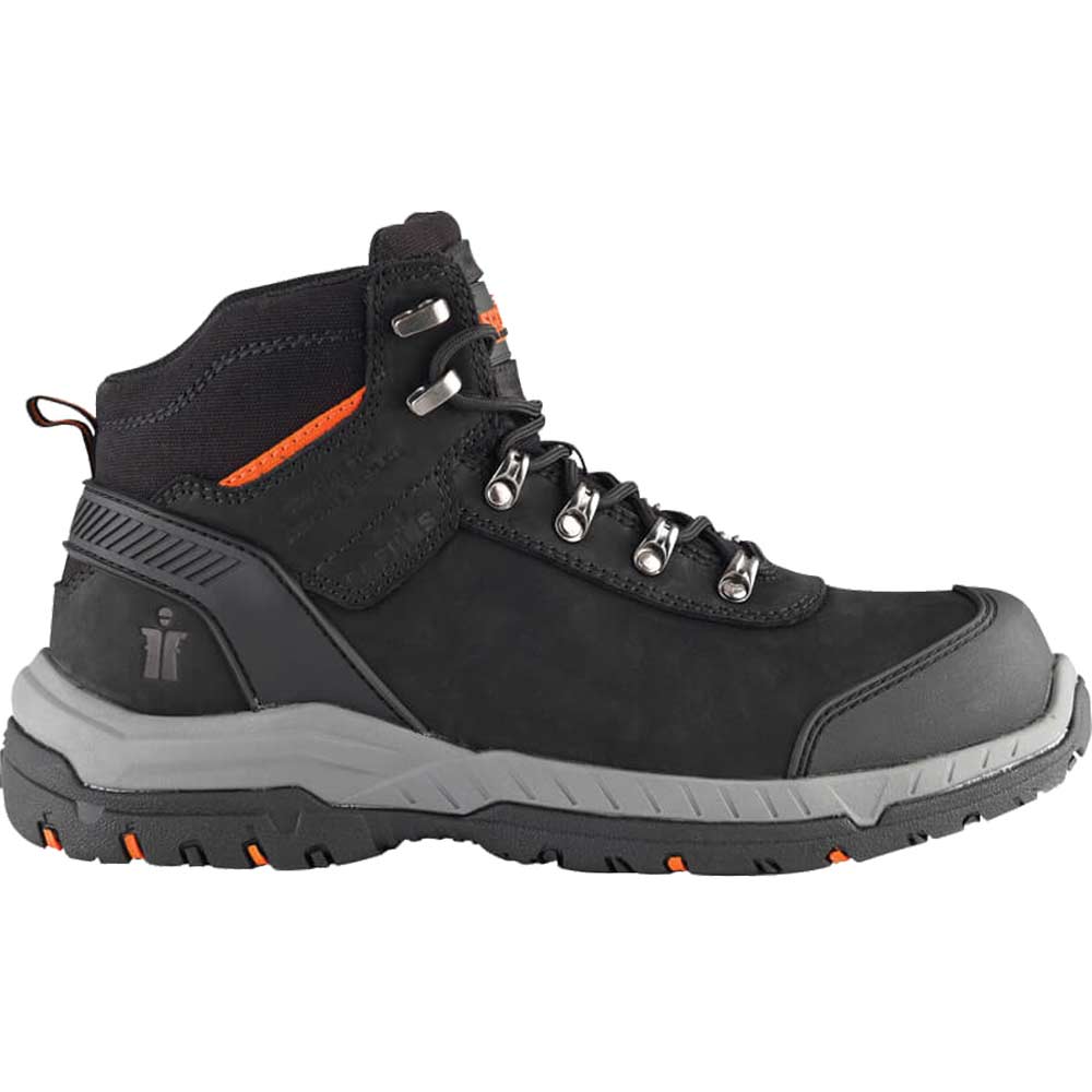 Scruffs Sabatan Safety Boots Black Size 10