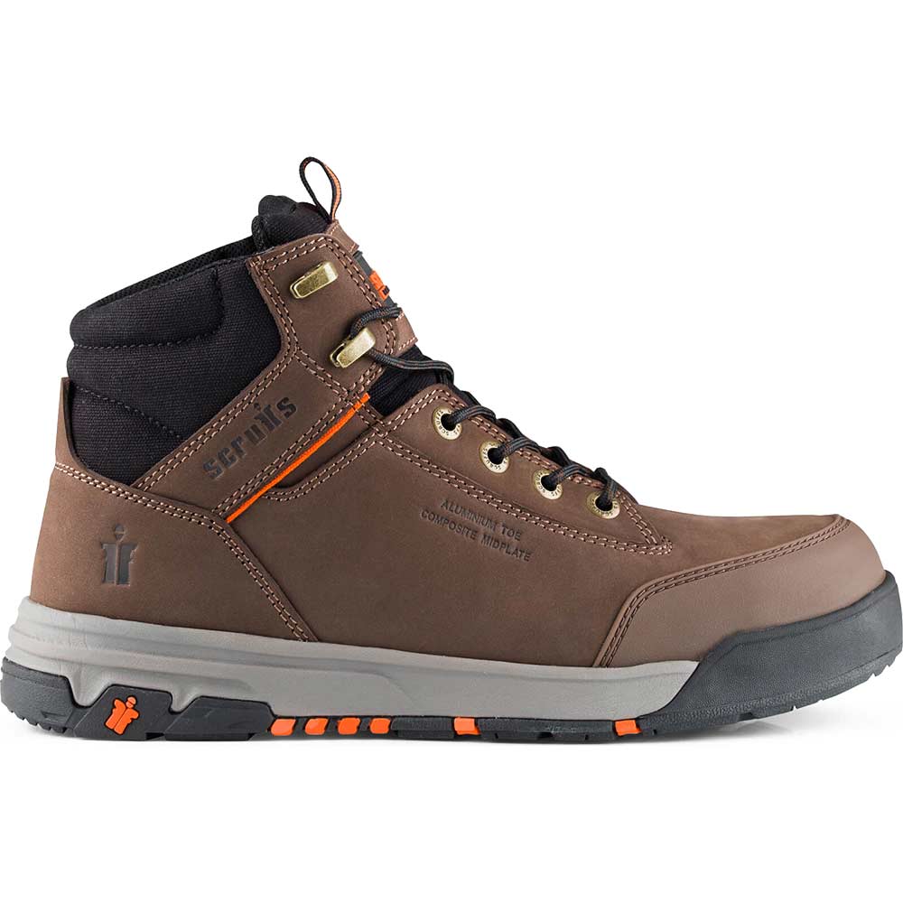 Scruffs Switchback 3 Work Boot Chocolate Size 10