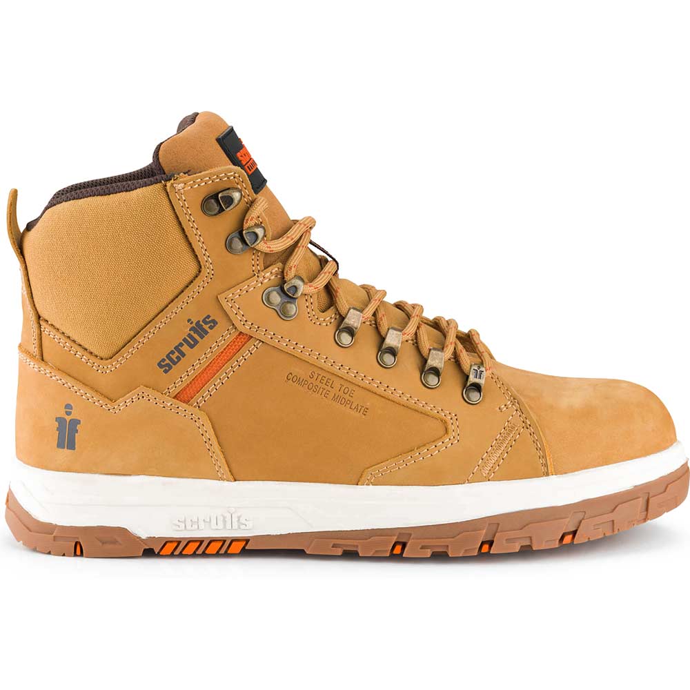 Scruffs Nevis Safety Boots Tan Size 10