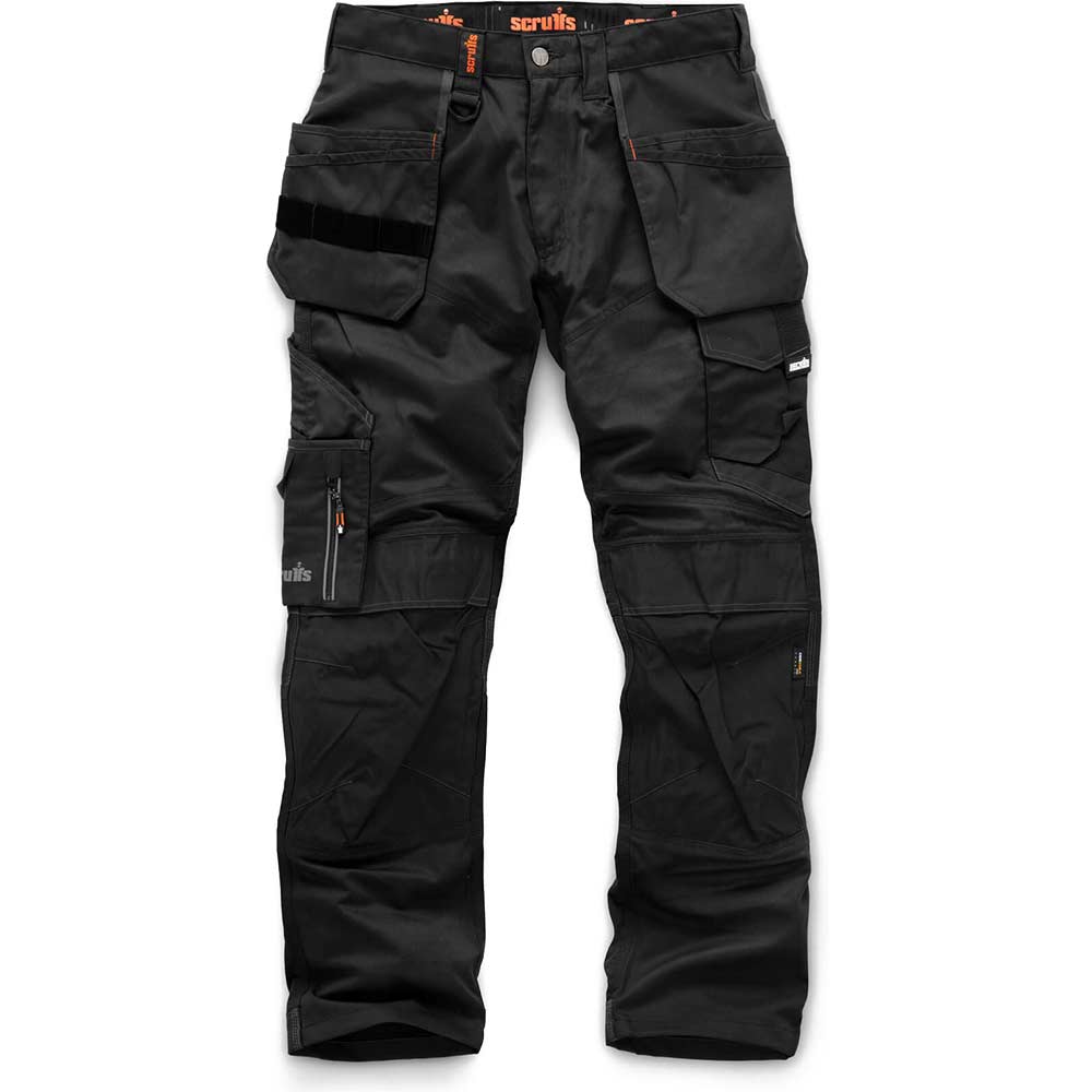 Scruffs Trade Holster Trouser Black 36" 30