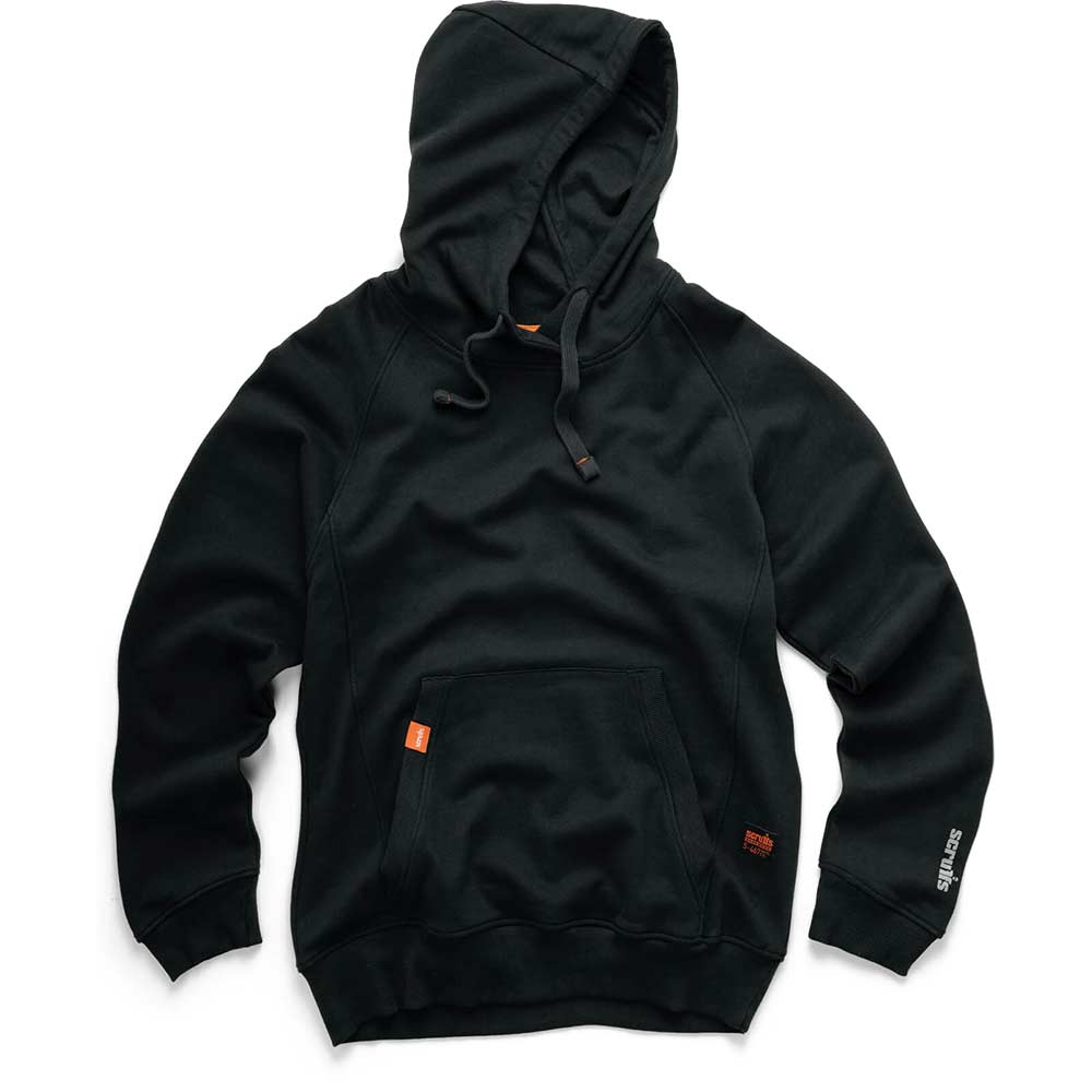 Scruffs Eco Worker Hoodie Black L