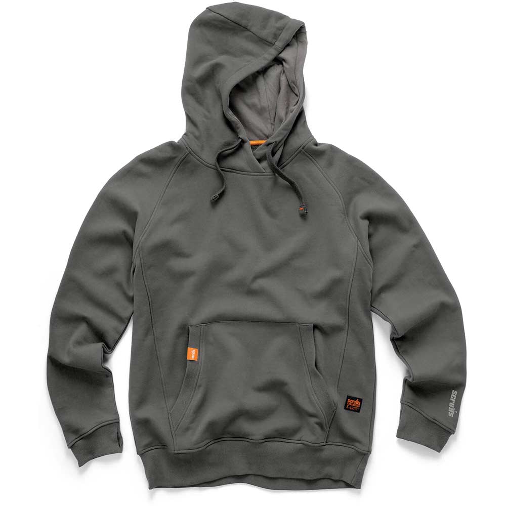 Scruffs Eco Worker Hoodie Graphite L