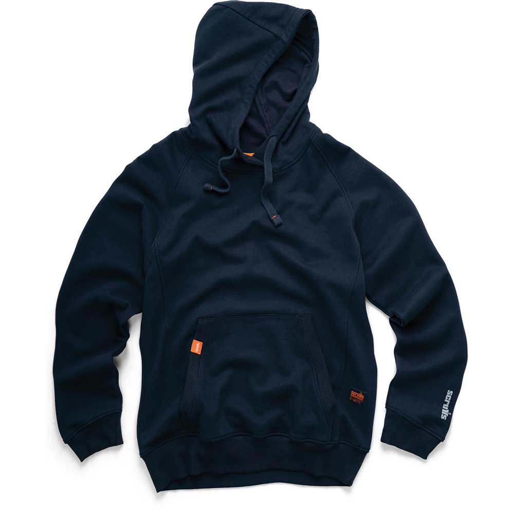 Scruffs Eco Worker Hoodie Navy S