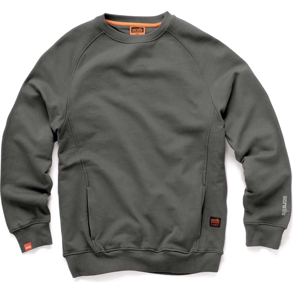 Scruffs Eco Worker Sweatshirt Graphite L