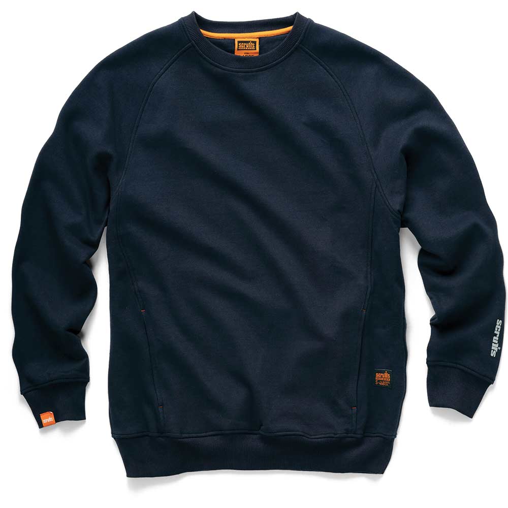 Scruffs Eco Worker Sweatshirt Navy S
