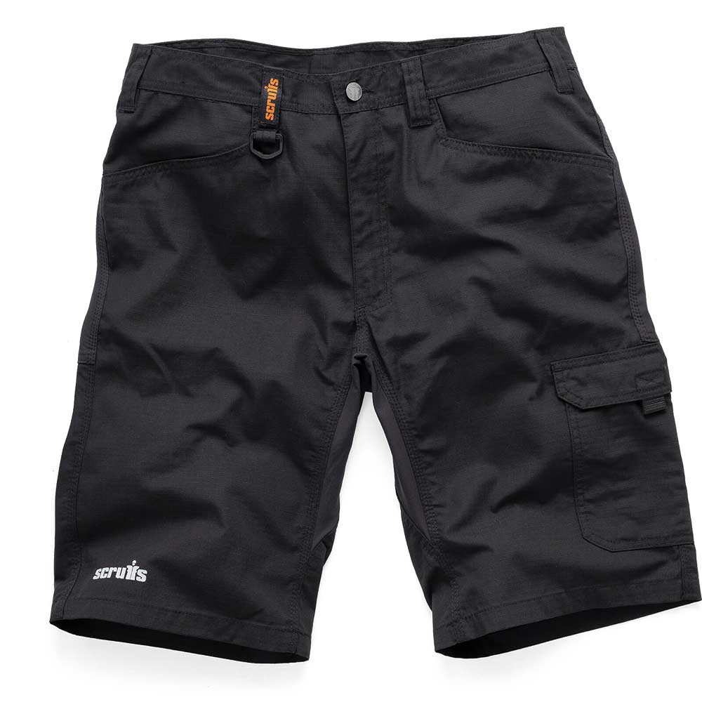 Scruffs Trade Flex Shorts Black 30