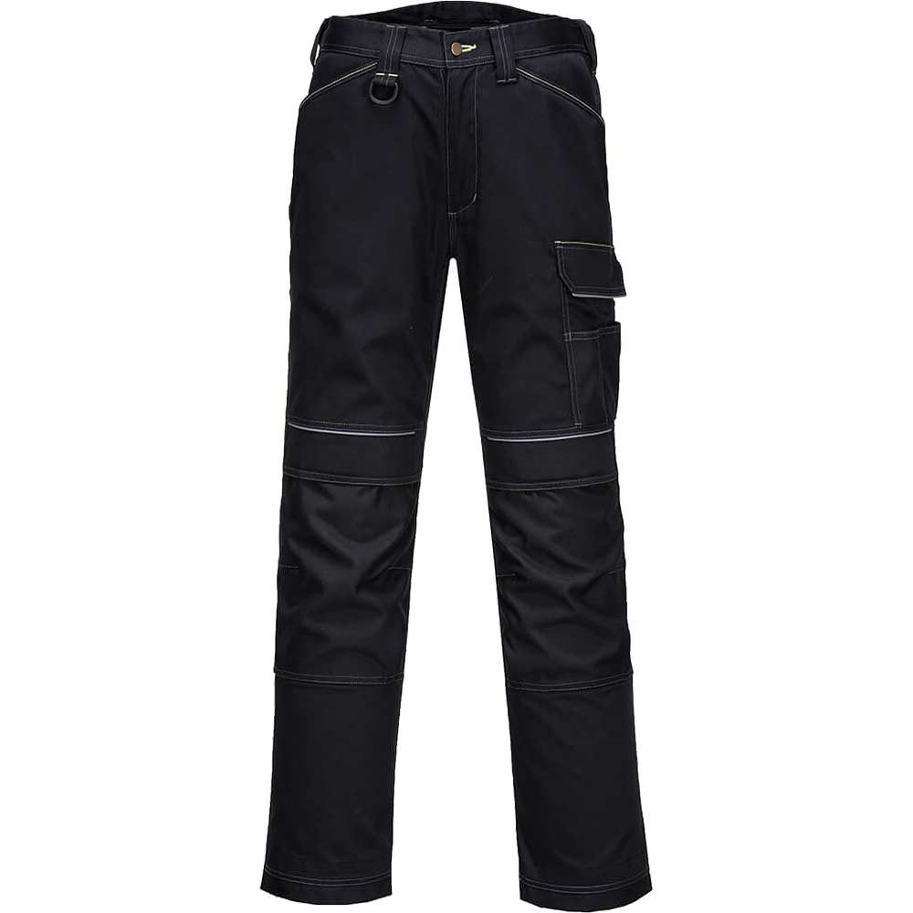 Portwest PW3 Mens Urban Work Trousers Black 38" 29