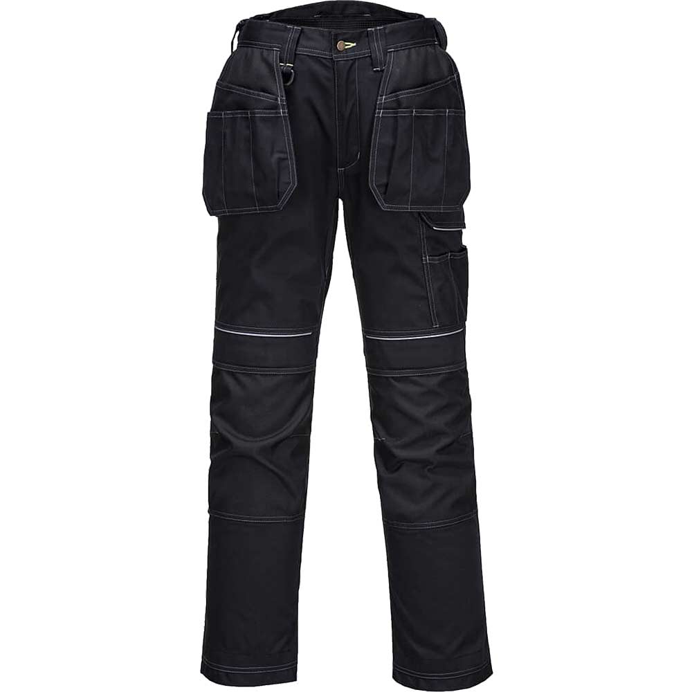 Portwest PW3 Mens Holster Work Trousers Black 36" 29