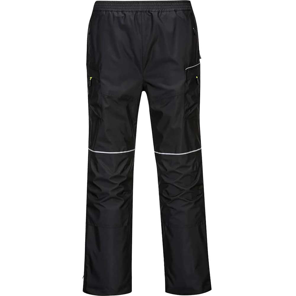 Image of Oxford Weave 300D Class 3 PW3 Rain Trousers Black 2XL 31"