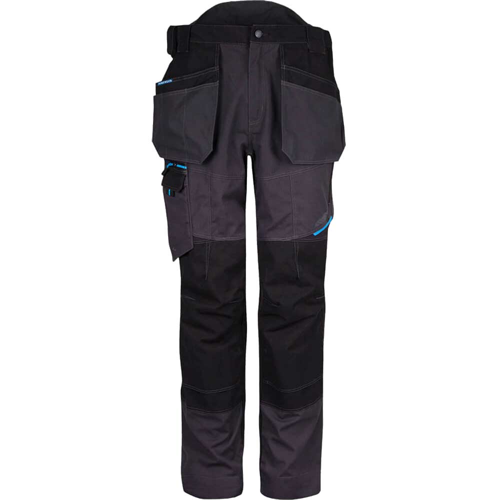Portwest T702 WX3 Holster Trousers Meta Grey 33" 30