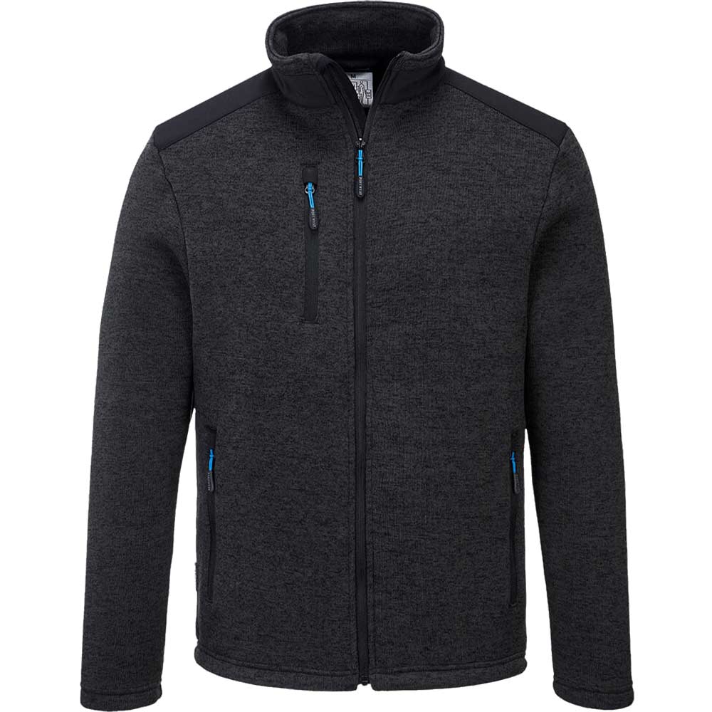 Image of Portwest KX3 Mens Performance Fleece Jacket Grey Marl 2XL