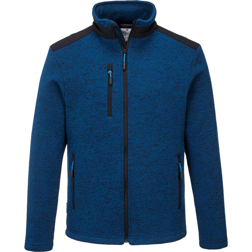 Portwest KX3 Mens Performance Fleece Jacket Persian Blue M