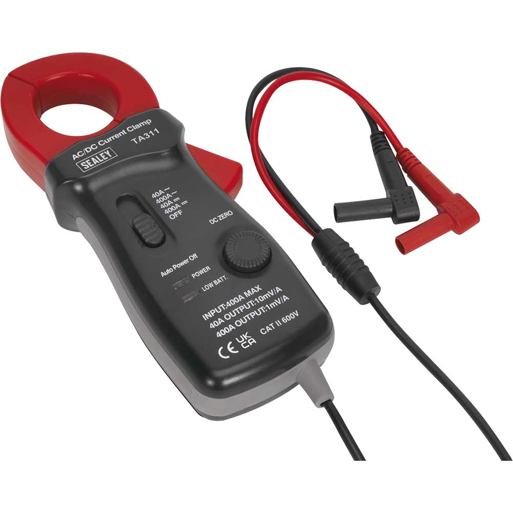 Image of Sealey 40A / 400A AC / DC Current Clamp