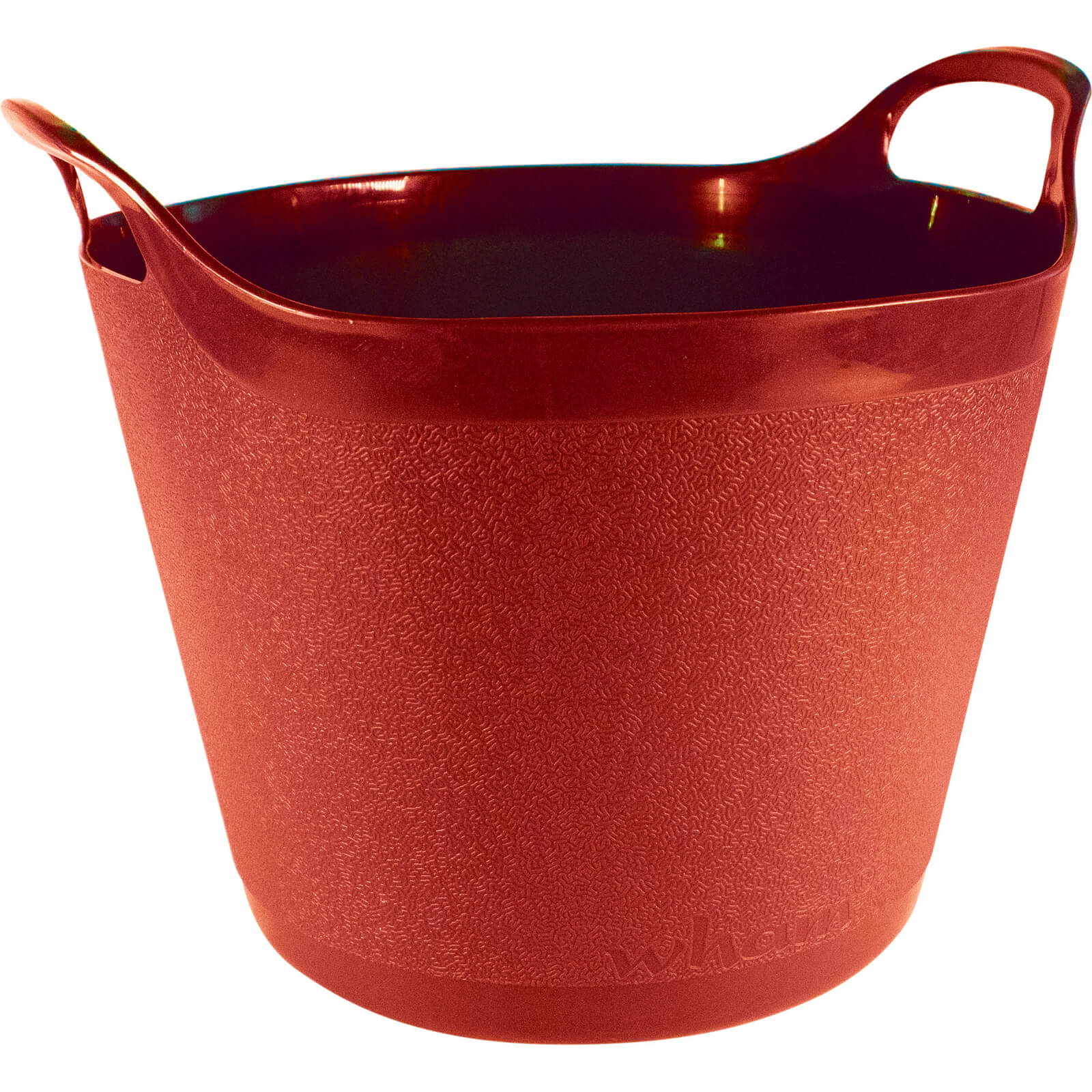 Image of Town and Country Round Flexi Tub Flexible Bucket 25l Red