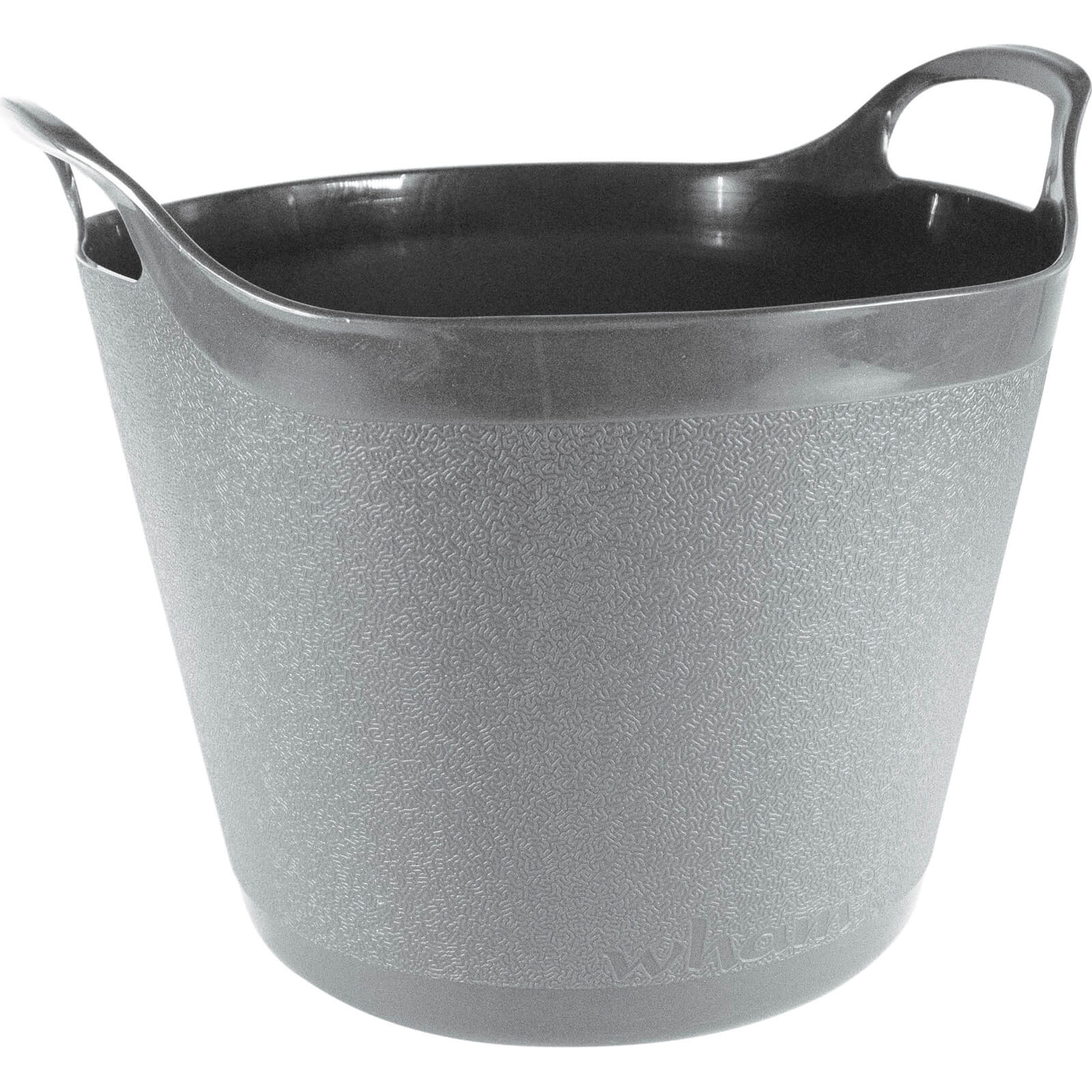 Image of Town and Country Round Flexi Tub Flexible Bucket 40l Grey