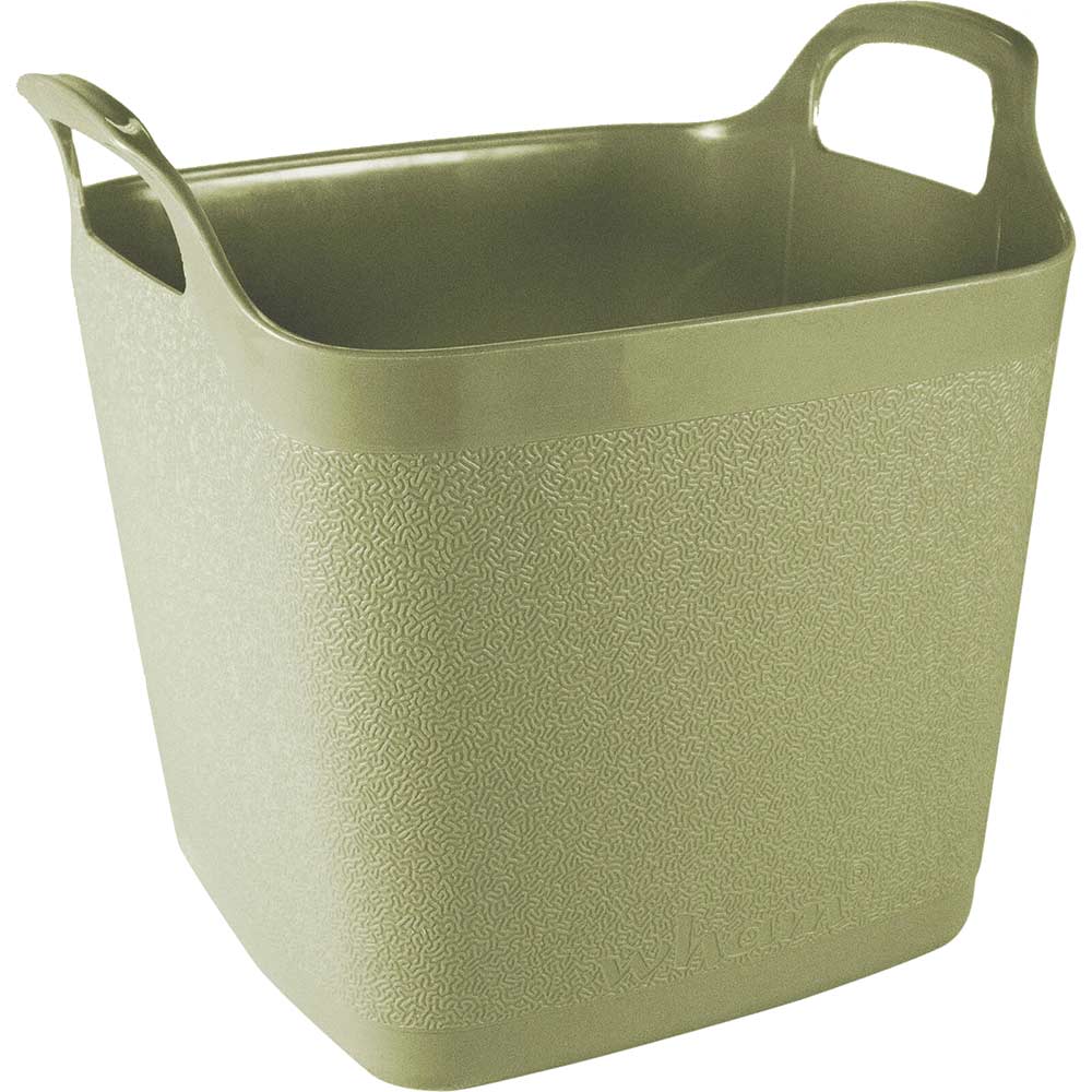 Town and Country Square Flexi Tub Flexible Bucket 15l Green