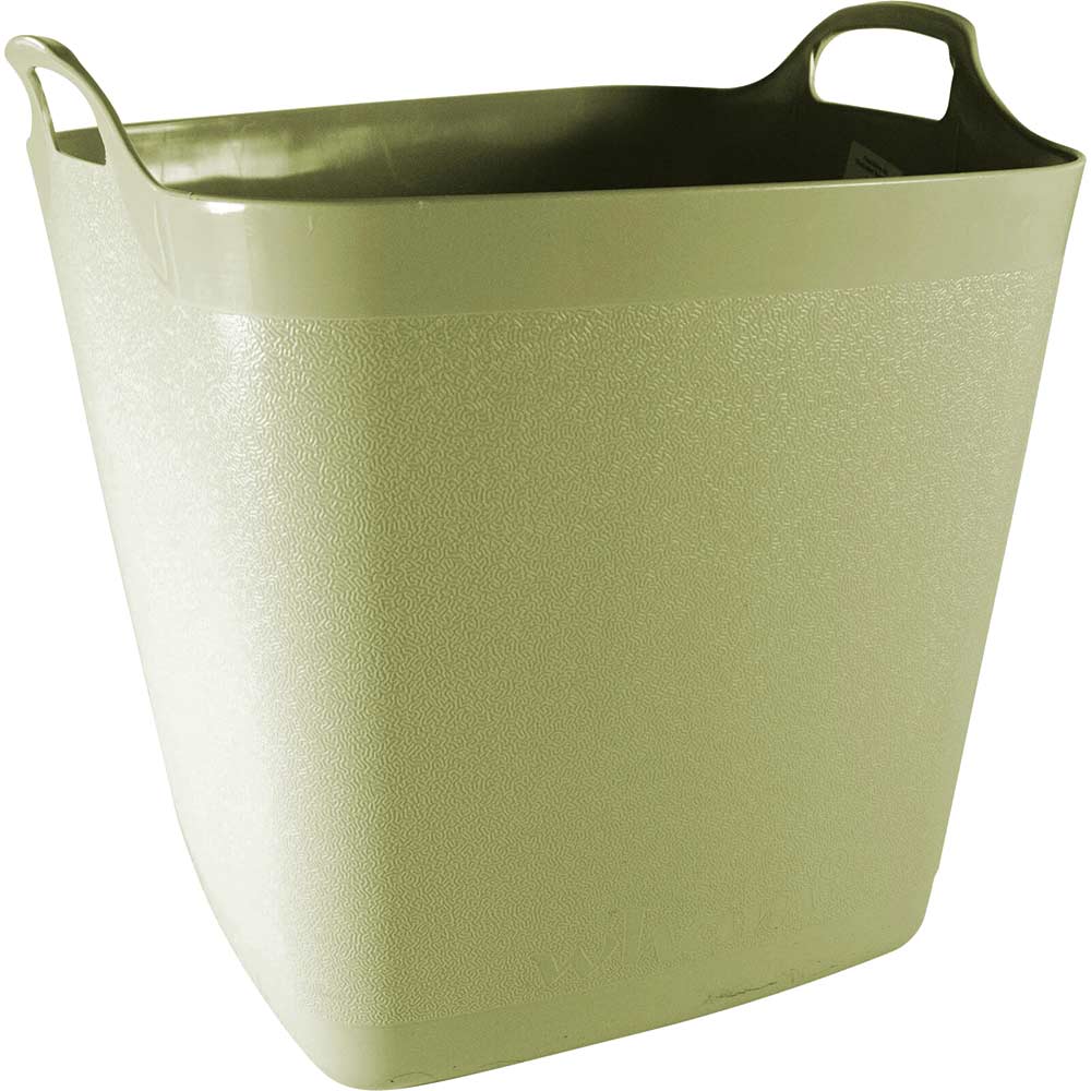 Town and Country Square Flexi Tub Flexible Bucket 40l Green
