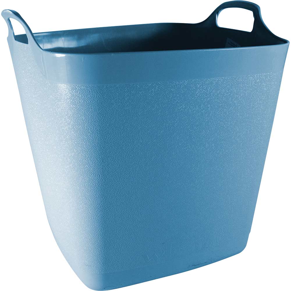 Town and Country Square Flexi Tub Flexible Bucket 40l Blue
