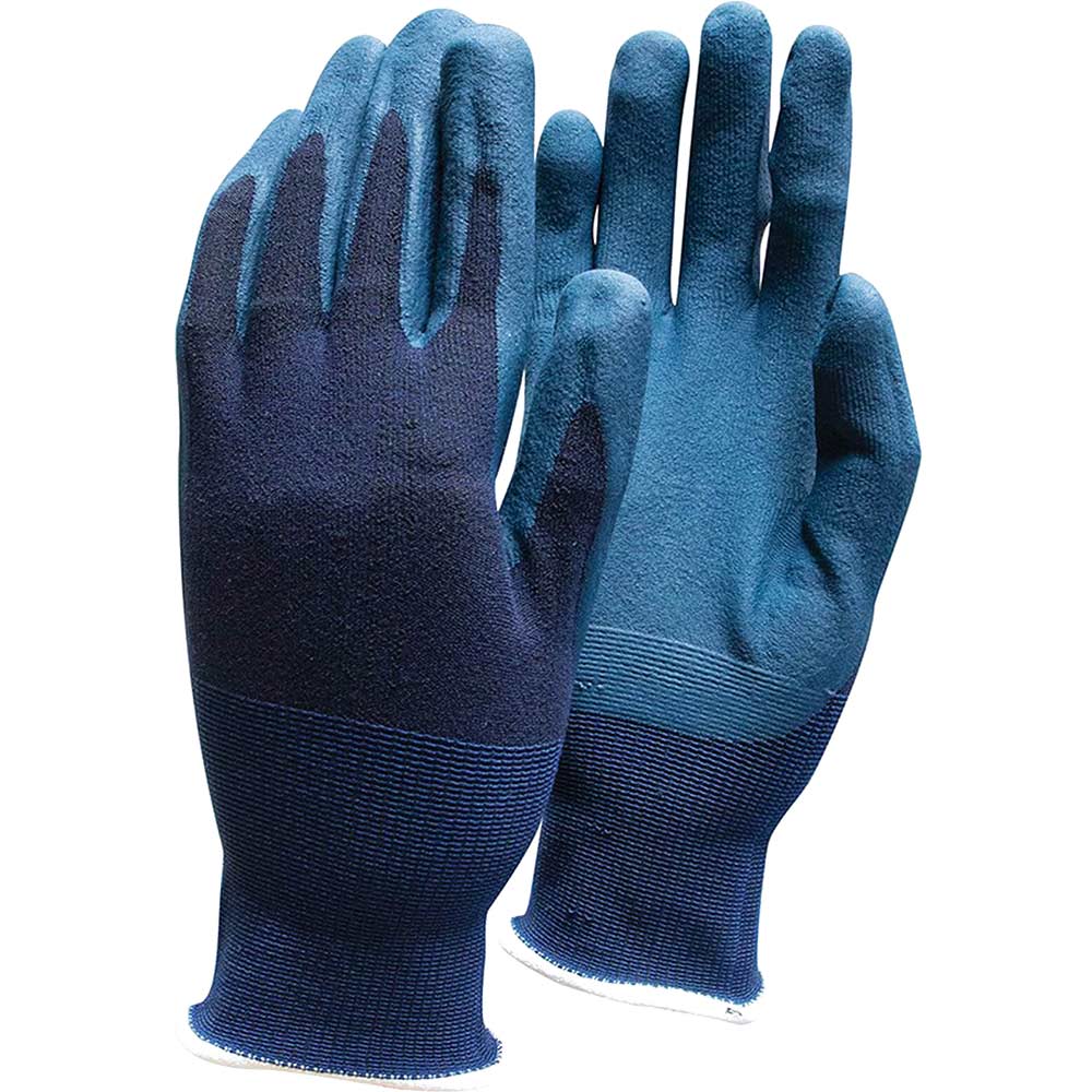 Town and Country Eco Flex Finesse Garden Gloves Blue L Pack of 1