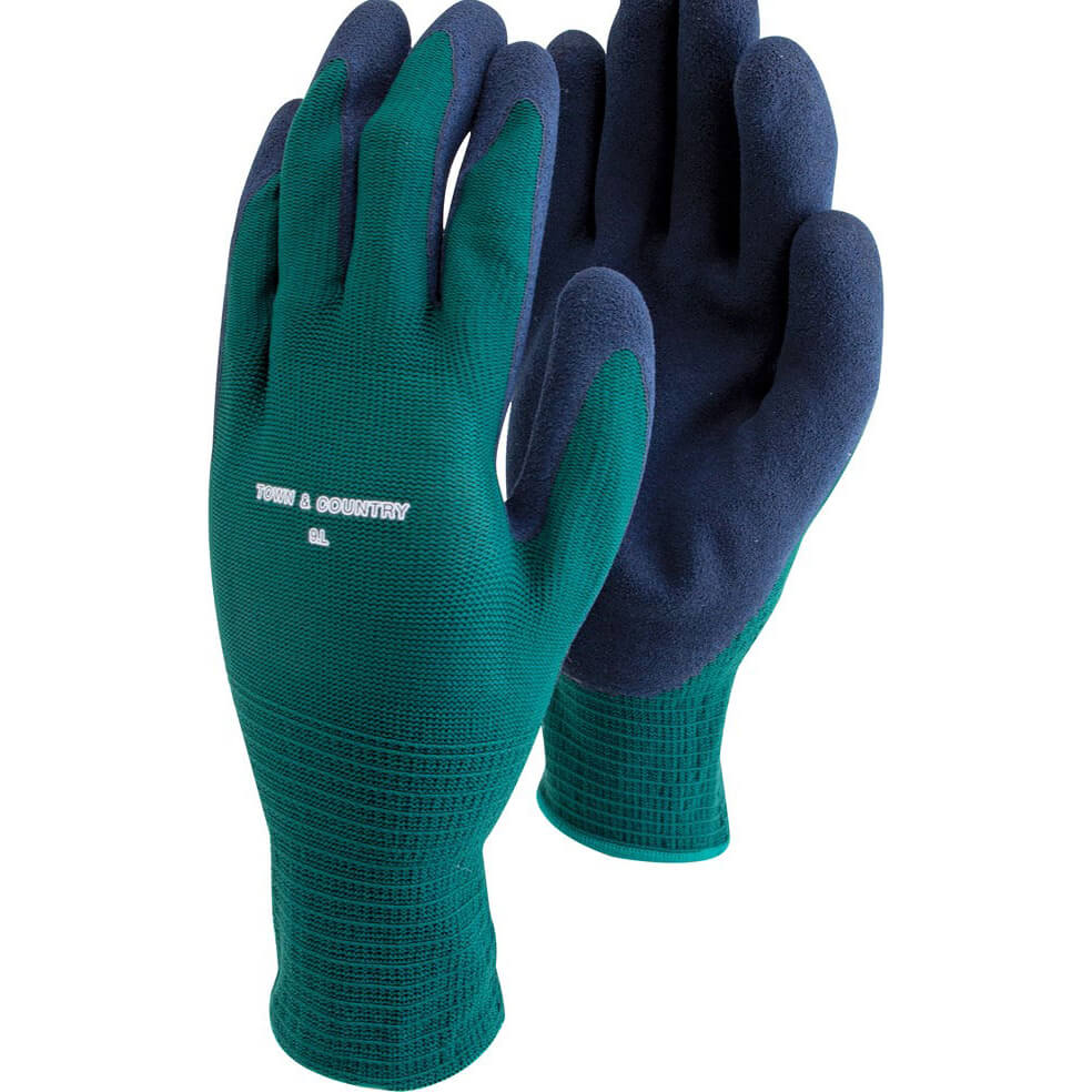 Image of Town and Country Mastergrip Gloves Green S