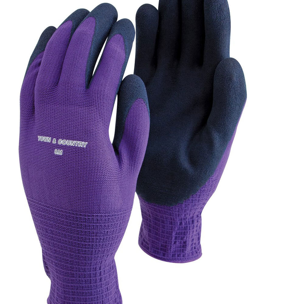 Image of Town and Country Mastergrip Gloves Purple S