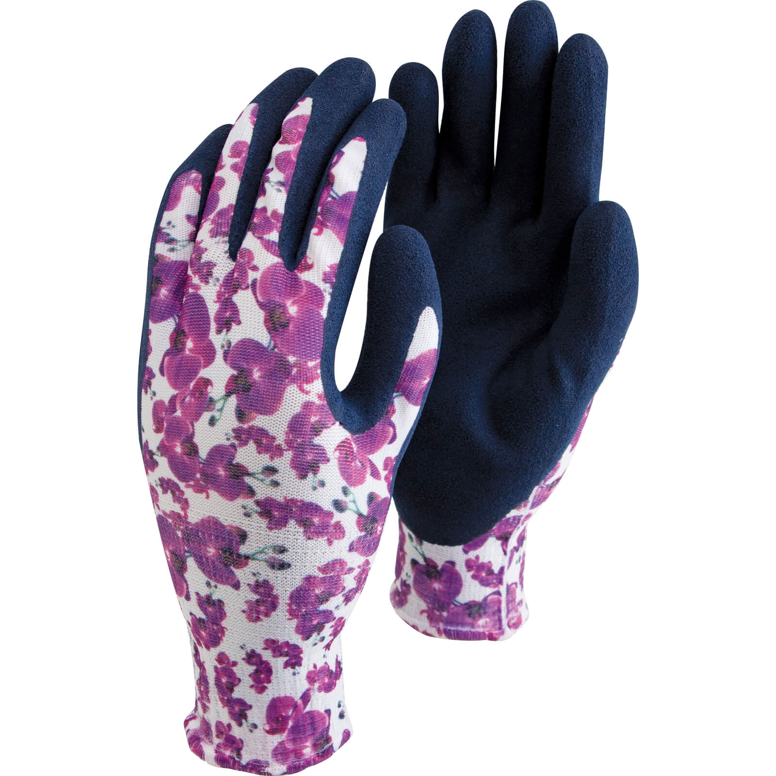 Image of Town and Country Mastergrip Patterns Garden Gloves Cherry Blossom M